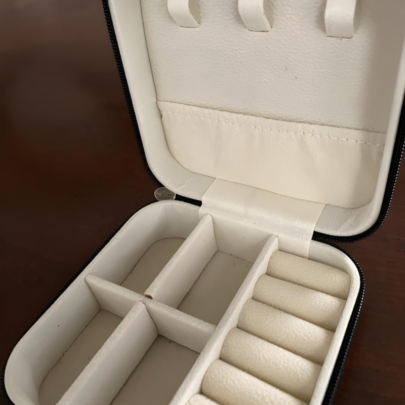 Introducing the Limited Edition Eco-Friendly Black PU Leather Jewelry Box by NueJewelz - Nue Jewelz