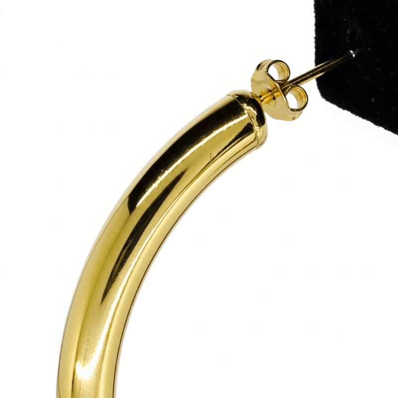 The Everyday Hoop Gold - Nue Jewelz