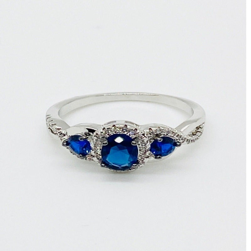 Sapphire Kisses Ring